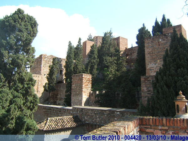 Photo ID: 004420, The walls of the Alcazaba, Malaga, Spain