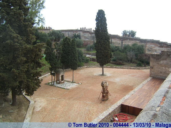 Photo ID: 004444, The gardens inside the Gibralfaro, Malaga, Spain