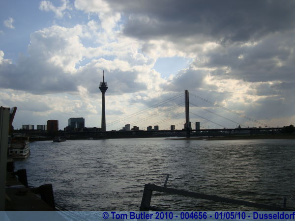 Photo ID: 004656, Looking along the Rhien, Dusseldorf, Germany