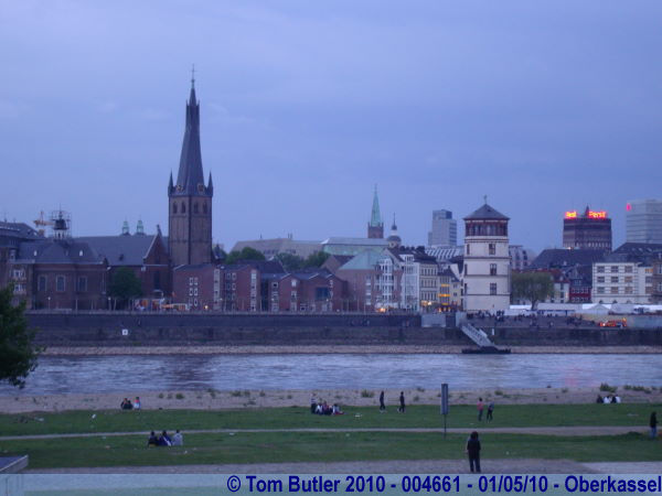 Photo ID: 004661, Looking across the Rhine from Oberkassel, Oberkassel, Germany