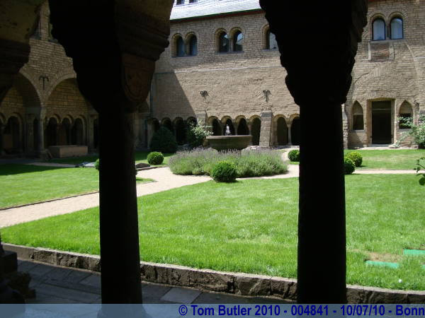Photo ID: 004841, Inside the Cloister of the Mnster, Bonn, Germany