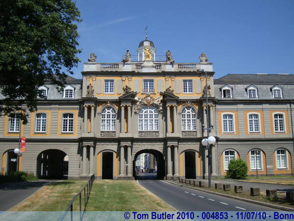 Photo ID: 004853, One of the gateways of the university, Bonn, Germany