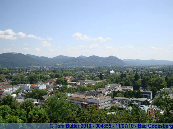 Photo ID: 004855, The view from the remains of Schlo Godesberg, Bad Godesberg, Germany