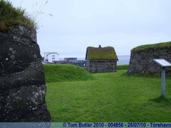 Photo ID: 004856, Inside the ruins of the Skansin, Trshavn, Faroe Islands