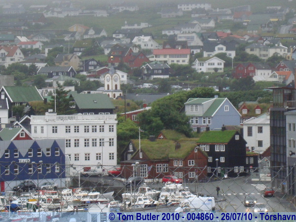 Photo ID: 004860, The city centre from Skansin, Trshavn, Faroe Islands