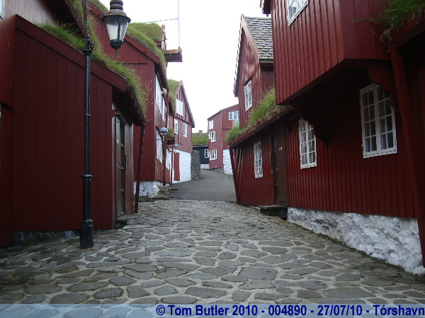 Photo ID: 004890, In the lanes of the Tinganes, Trshavn, Faroe Islands