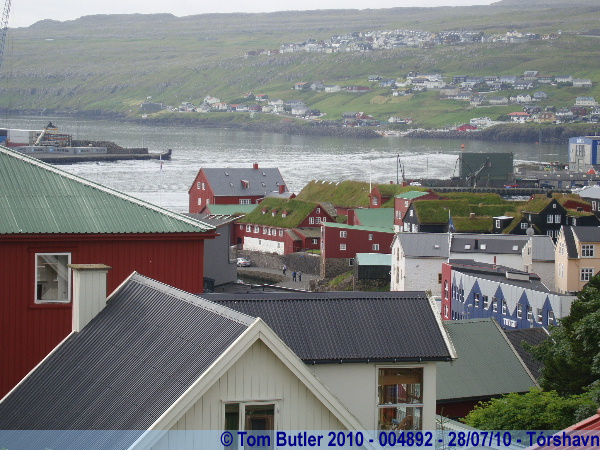 Photo ID: 004892, Looking down on the Tinganes from the Kings Monument, Trshavn, Faroe Islands