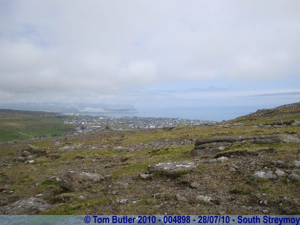 Photo ID: 004898, Looking down on Trshavn from the hills, South Streymoy, Faroe Islands