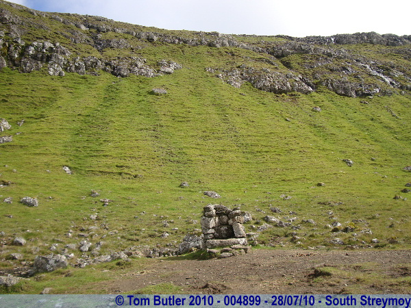 Photo ID: 004899, A stone chair in the hills, South Streymoy, Faroe Islands