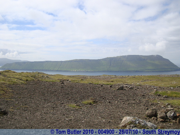 Photo ID: 004900, Hestur seen from the hills, South Streymoy, Faroe Islands