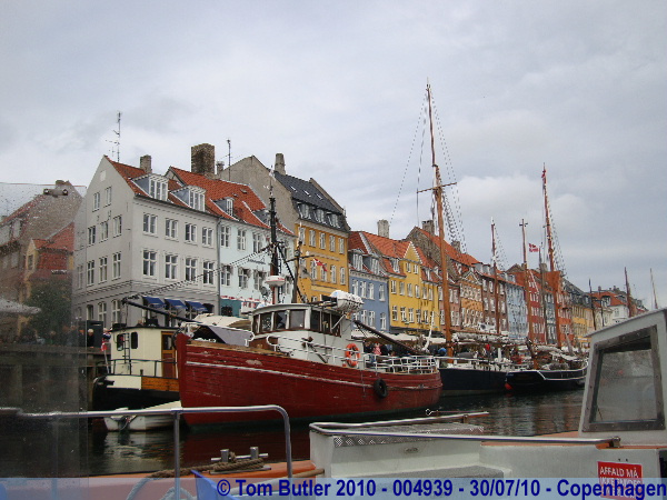 Photo ID: 004939, On a canal boat on the Nyhavn, Copenhagen, Denmark