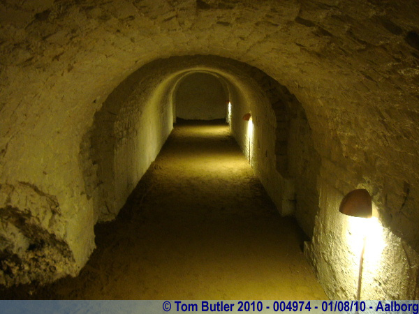 Photo ID: 004974, In the underground passages of the castle, Aalborg, Denmark