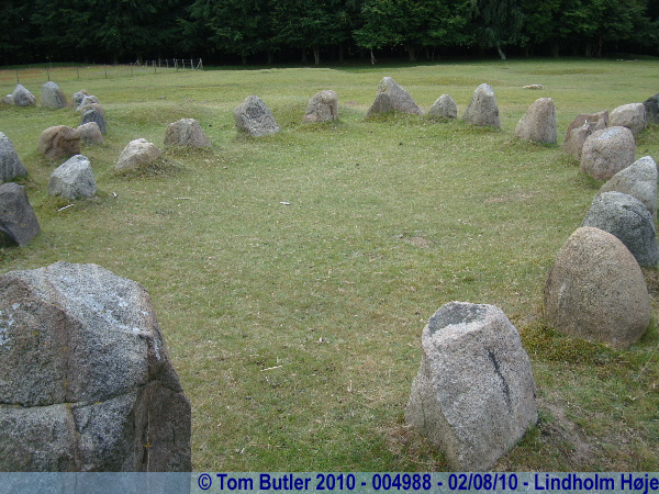 Photo ID: 004988, A ring grave, Lindholm Hje, Denmark