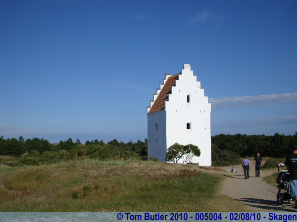Photo ID: 005004, The tower of the buried church, Skagen, Denmark