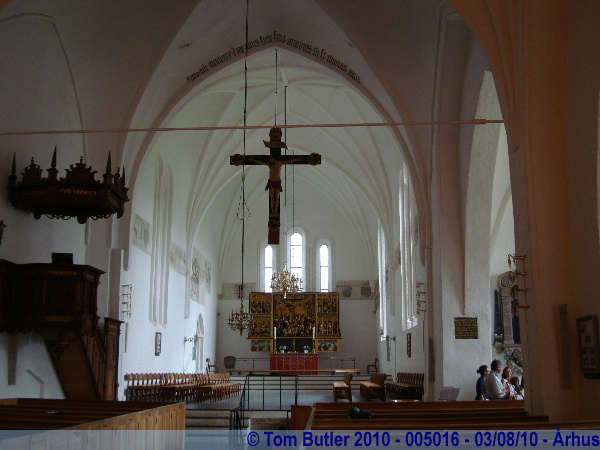 Photo ID: 005016, Inside the Vor Frue Kirke, rhus, Denmark