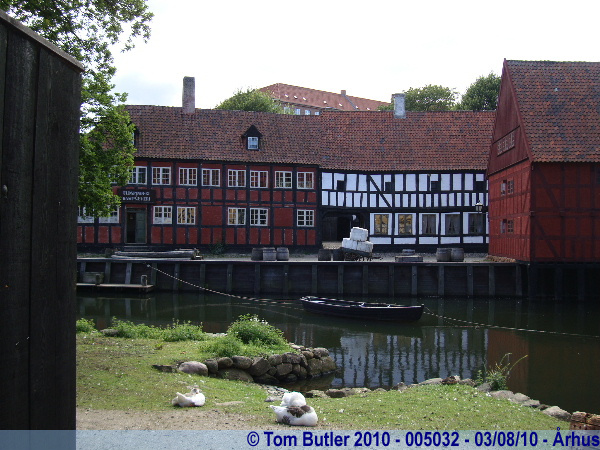 Photo ID: 005032, Looking across the river, rhus, Denmark