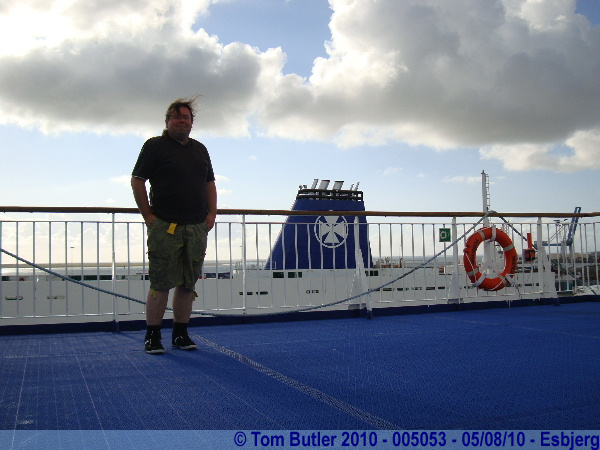 Photo ID: 005053, Standing on deck, Esbjerg, Denmark
