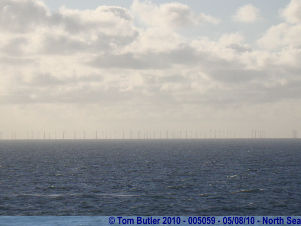 Photo ID: 005059, A massive off-shore wind farm, North Sea, Denmark