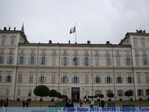 Photo ID: 005128, The front of Palazzo Reale, Turin, Italy