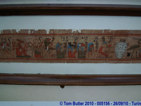Photo ID: 005156, Papyrus scrolls, Turin, Italy