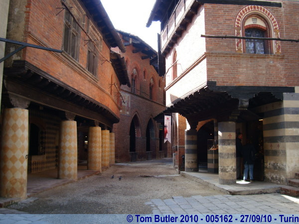 Photo ID: 005162, Inside the Borgo Medievale, Turin, Italy
