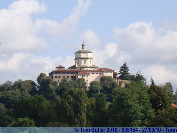 Photo ID: 005164, Looking up to the Monte del Cappuccini, Turin, Italy