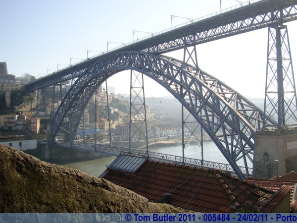 Photo ID: 005484, Both decks of the Dom Luis bridge, Porto, Portugal