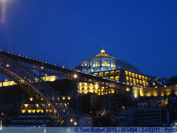 Photo ID: 005494, The Monastery at night, Porto, Portugal