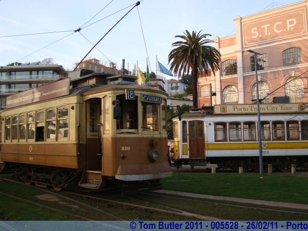 Photo ID: 005528, Outside the tram museum, Porto, Portugal