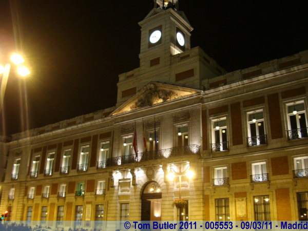 Photo ID: 005553, The front of the Town Hall, Madrid, Spain