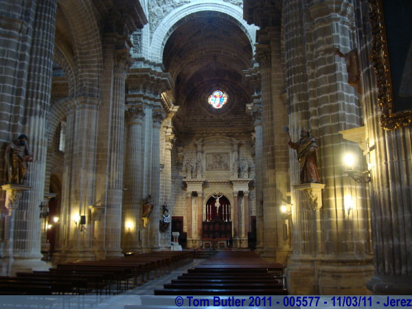 Photo ID: 005577, Inside Jerez Cathedral, Jerez, Spain