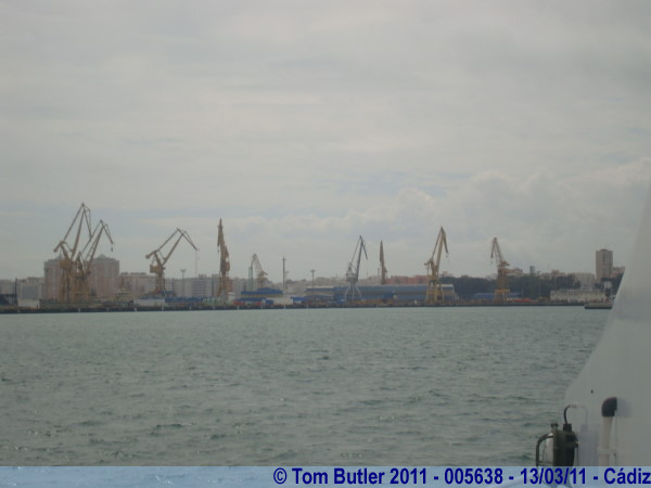 Photo ID: 005638, Approaching Cdiz Harbour, Cdiz, Spain
