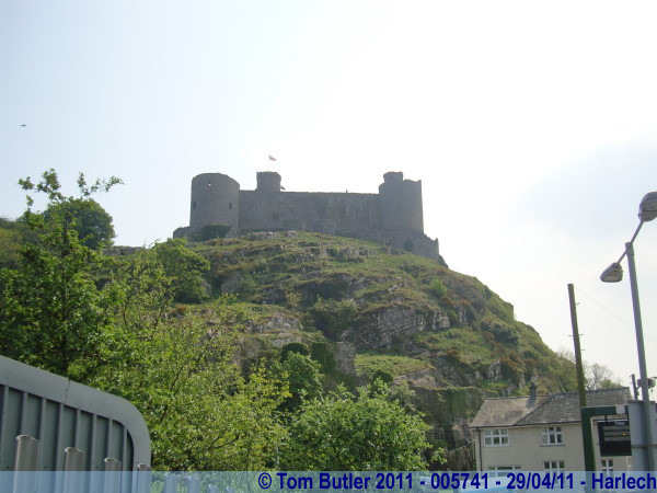 Photo ID: 005741, At the foot of Harlech Castle mound, Harlech, Wales