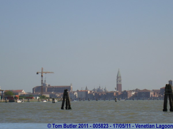 Photo ID: 005823, Looking across the Lagoon to Venice, Venetian Lagoon, Italy