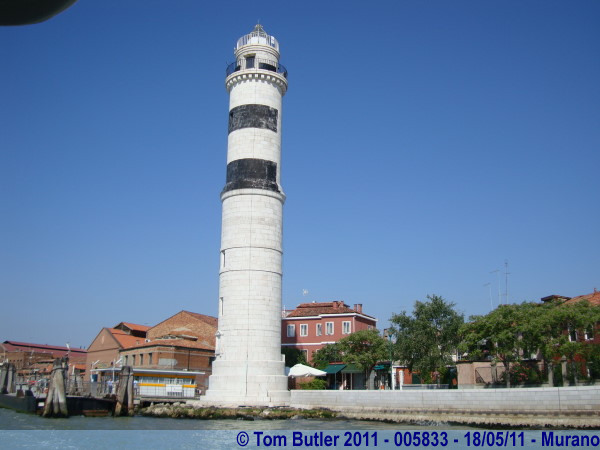 Photo ID: 005833, The lighthouse at Murano, Murano, Italy