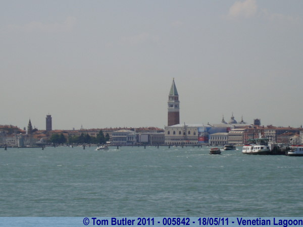 Photo ID: 005842, The centre of Venice seen from near the Lido, Venetian Lagoon, Italy