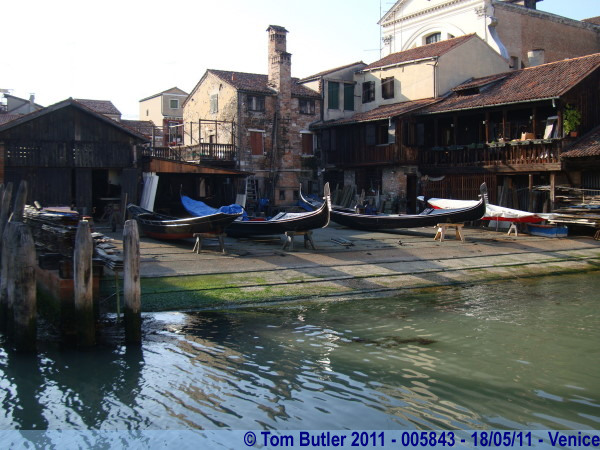Photo ID: 005843, The Gondolier workshop, Venice, Italy