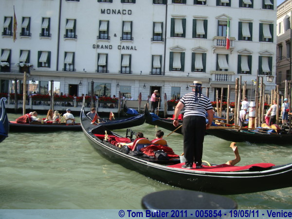 Photo ID: 005854, Queuing for a mooring space, Venice, Italy