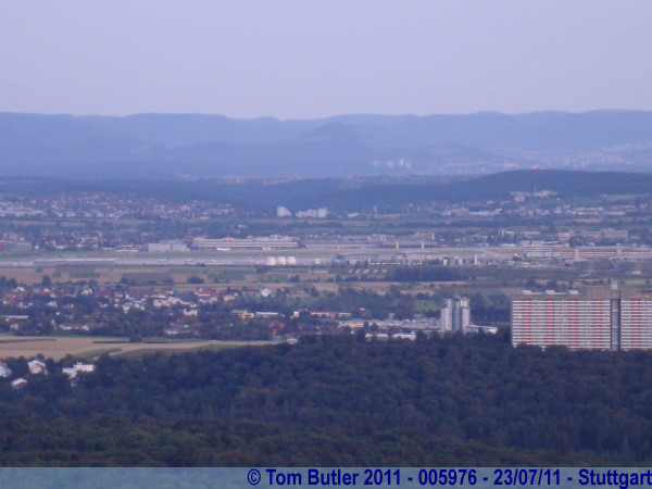 Photo ID: 005976, Stuttgart Airport seen from the top of the tower, Stuttgart, Germany