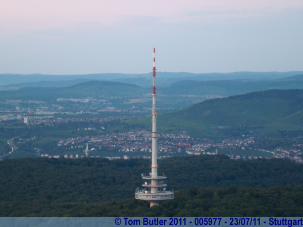 Photo ID: 005977, The Telecoms tower, Stuttgart, Germany