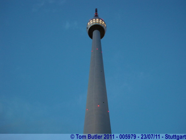 Photo ID: 005979, The full height of the worlds first TV Tower, Stuttgart, Germany