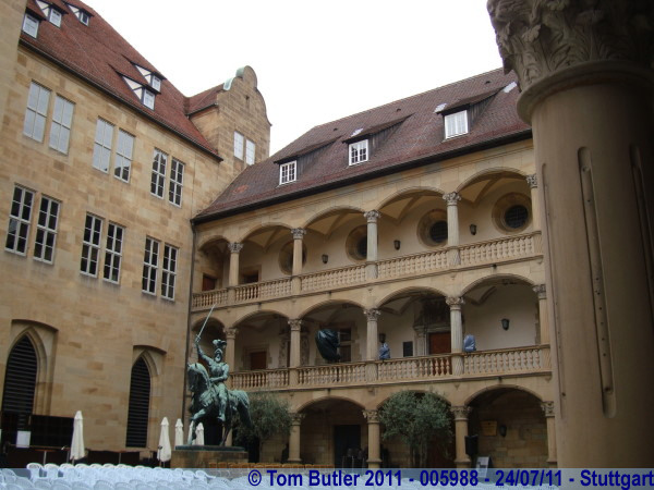 Photo ID: 005988, Inside the Altes Schlo, Stuttgart, Germany