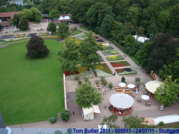 Photo ID: 005993, The view from the tower of the Hhenpark, Stuttgart, Germany