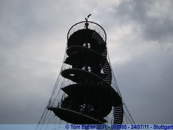 Photo ID: 005995, The Hhenpark tower, Stuttgart, Germany