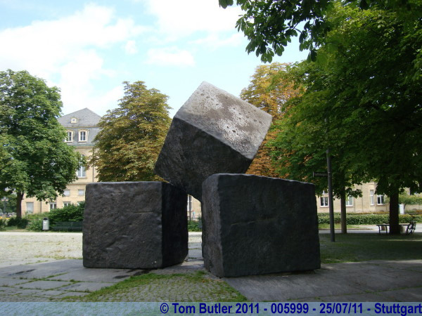 Photo ID: 005999, Memorial to the victims of the Nazis, Stuttgart, Germany