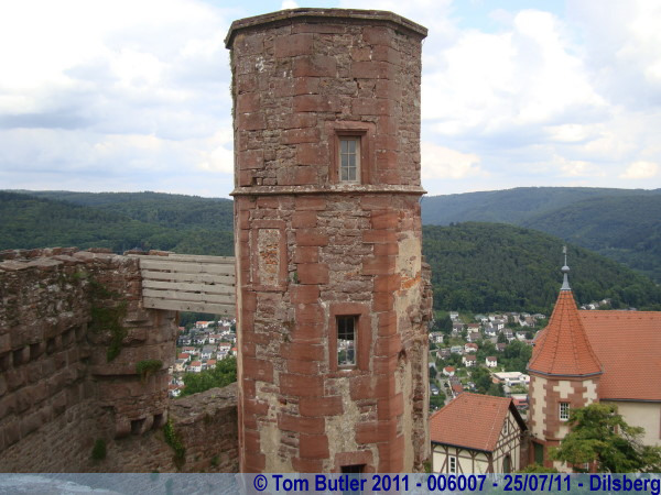 Photo ID: 006007, The remaining tower, Dilsberg, Germany