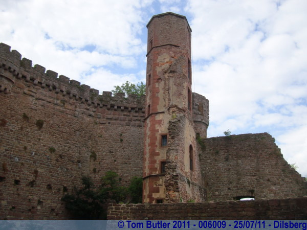 Photo ID: 006009, The ruins of the castle, Dilsberg, Germany