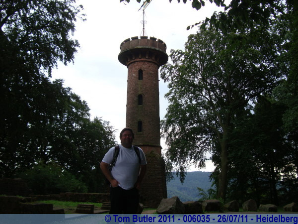 Photo ID: 006035, In front of the Heiligenberg Turm, Heidelberg, Germany