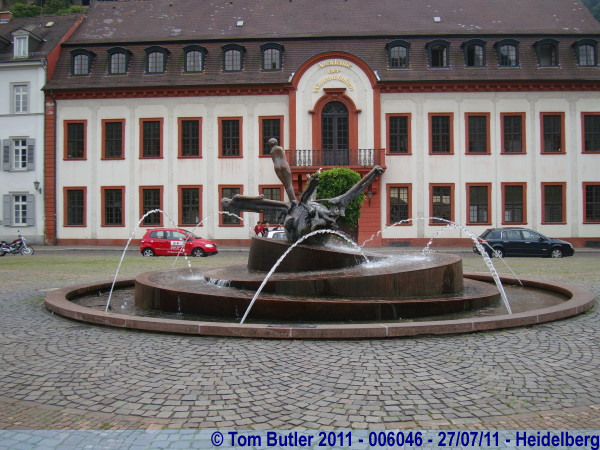 Photo ID: 006046, Fountain in the Karlsplatz, Heidelberg, Germany