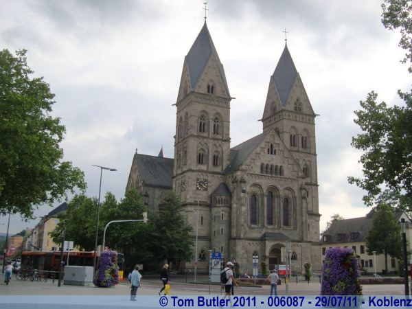 Photo ID: 006087, The Herz-Jesu-Kirche, Koblenz, Germany